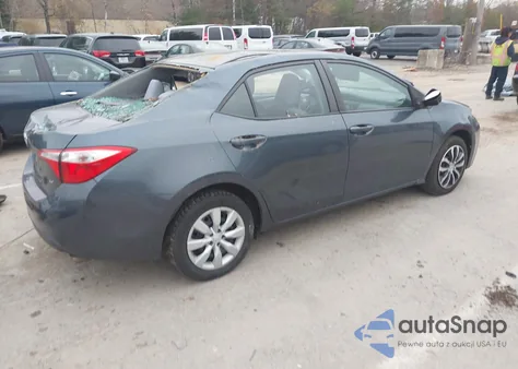 2016 Toyota Corolla Le z USA, uszkodzony, nr VIN 2T1BURHE2GC713466